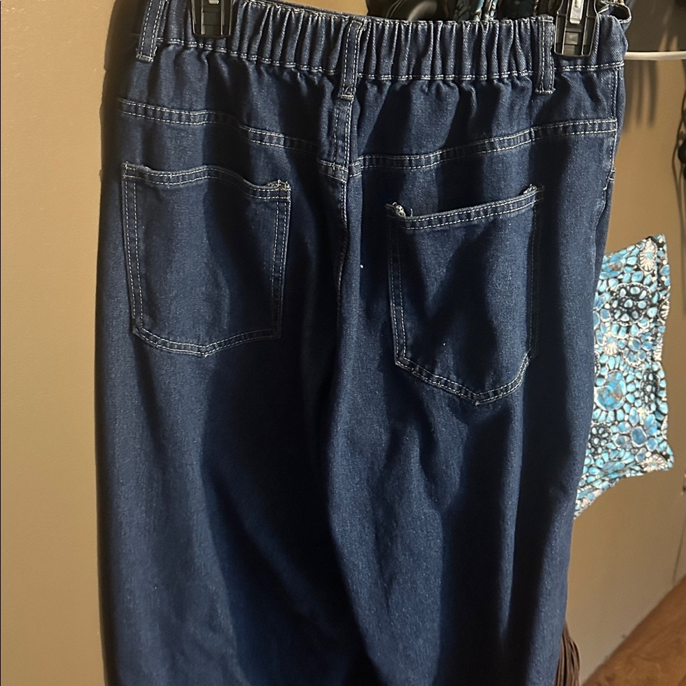 Women's Capri Wide Leg - Picture 3 of 4